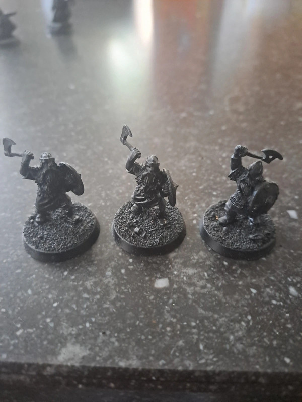 Dwarf warriors Lord of the Rings