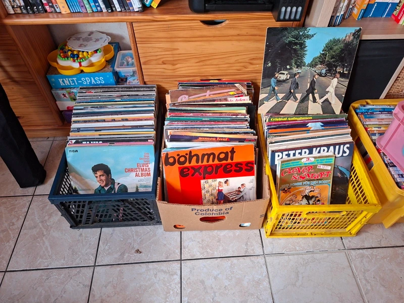 Schallplatten Sammlung