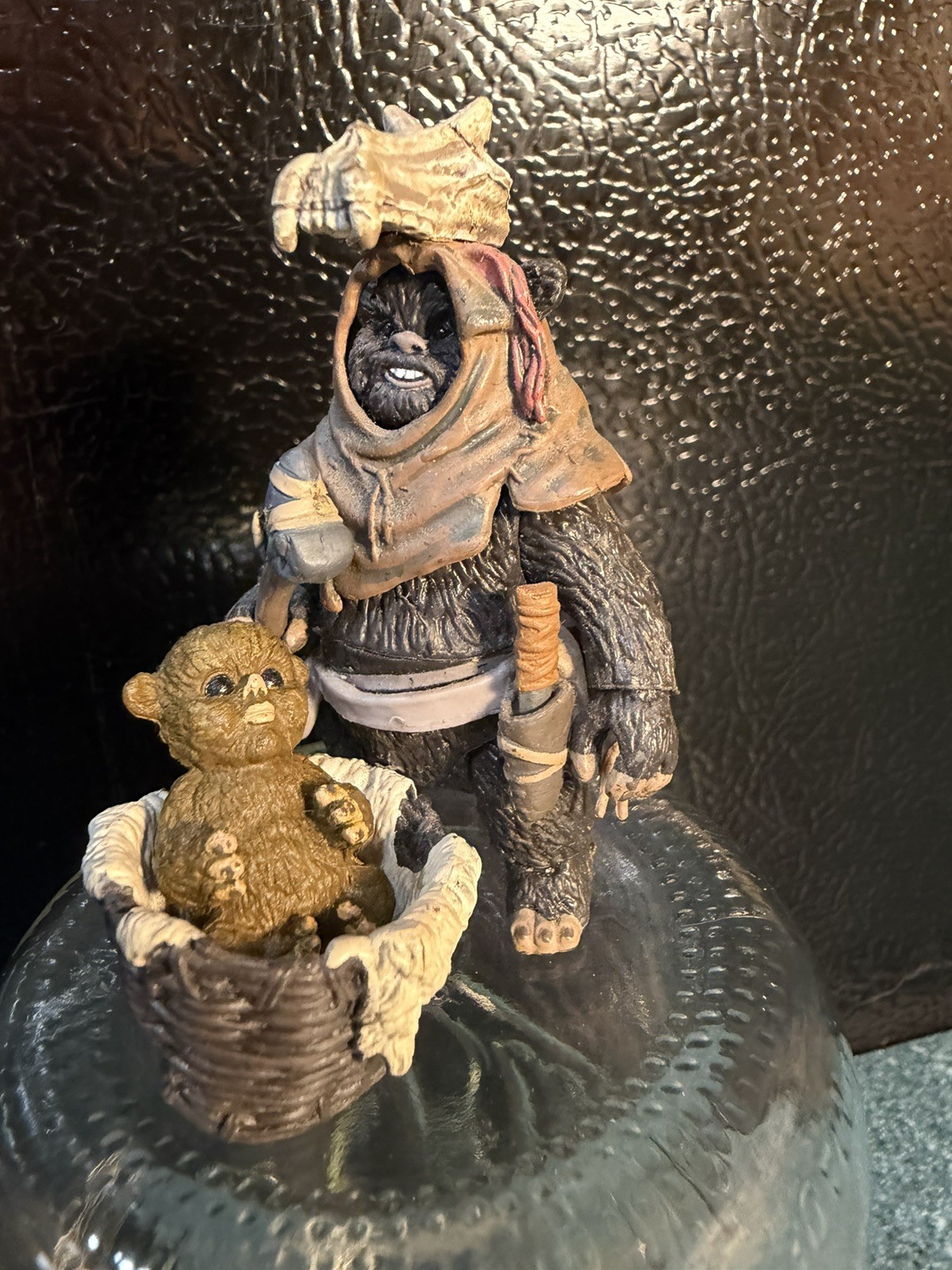 Action figure Star Wars 2008 LEEKTAR & NIPPET Ewok - complete/fuse