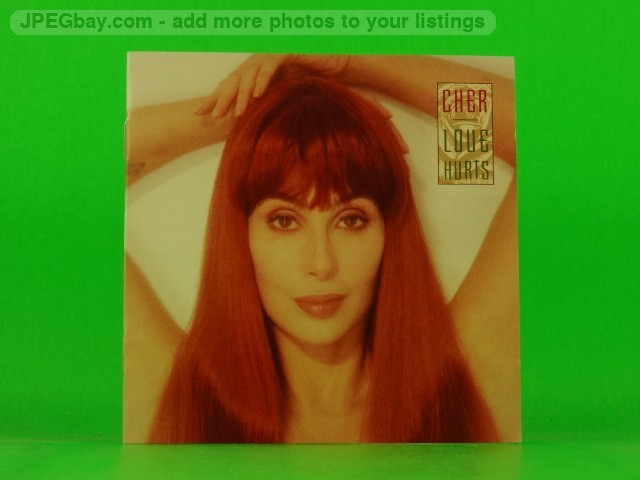 CHER LOVE HURTS (600) 12 Track CD Album Picture Sleeve GEFFEN