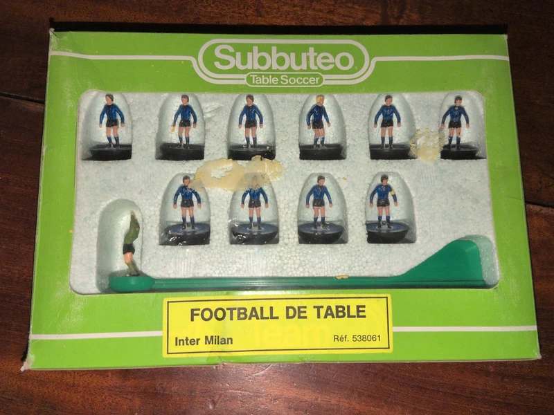 Équipe Subbuteo LW - Inter Pise - Mako - Atalanta - réf 58 -;