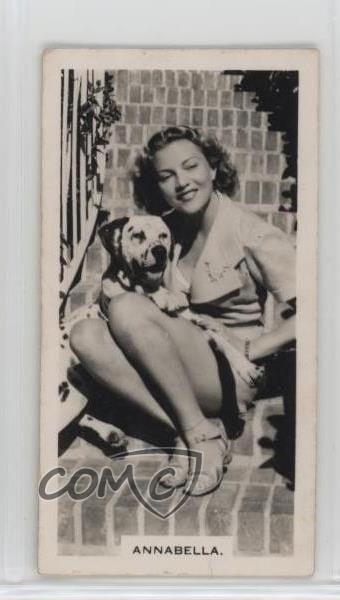 Tabacco Carreras Film and Stage Bellezze 1939 Piccolo Annabella #16 af0