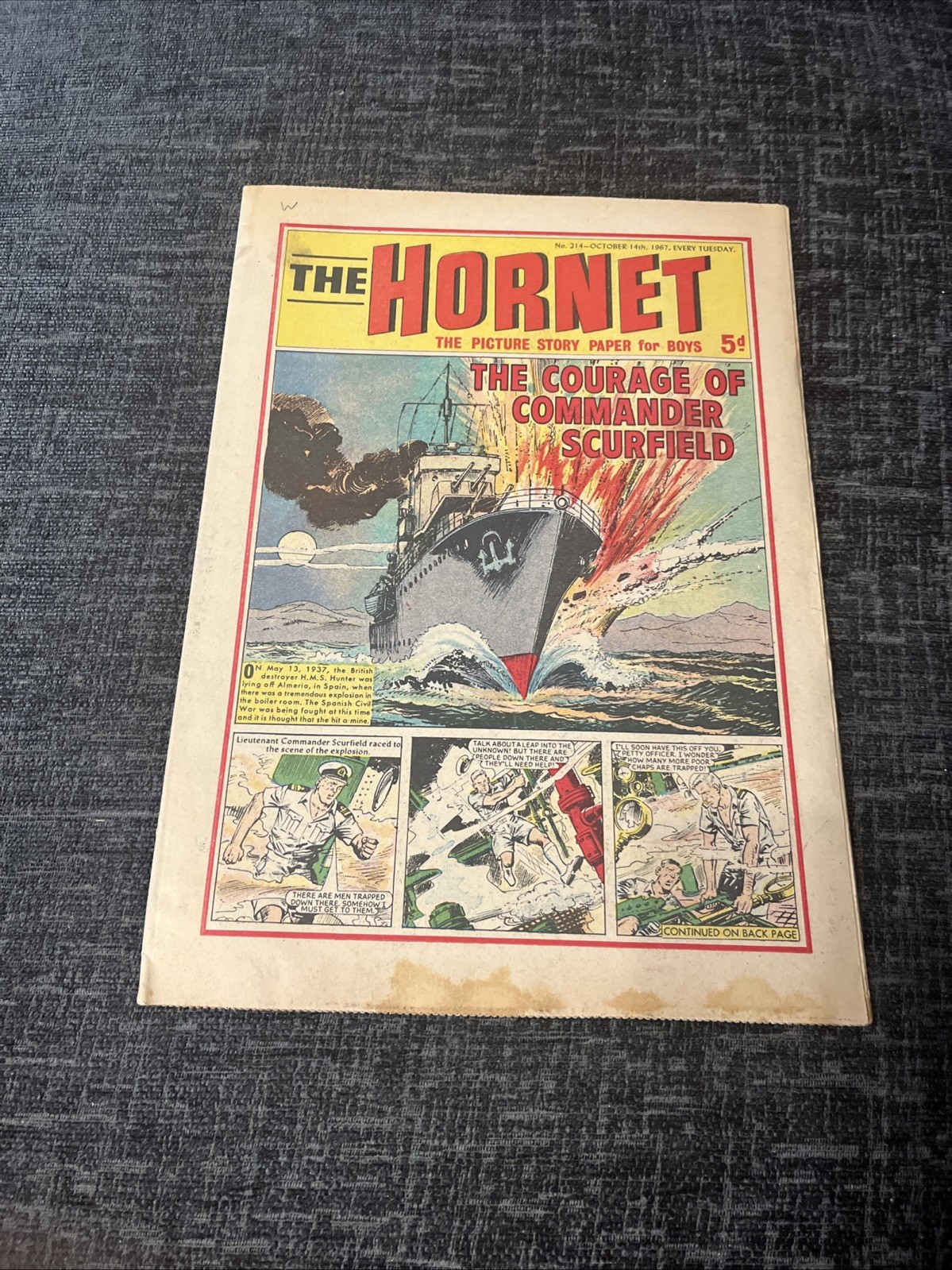 Hornet Comic - #214 - 14 October 1967