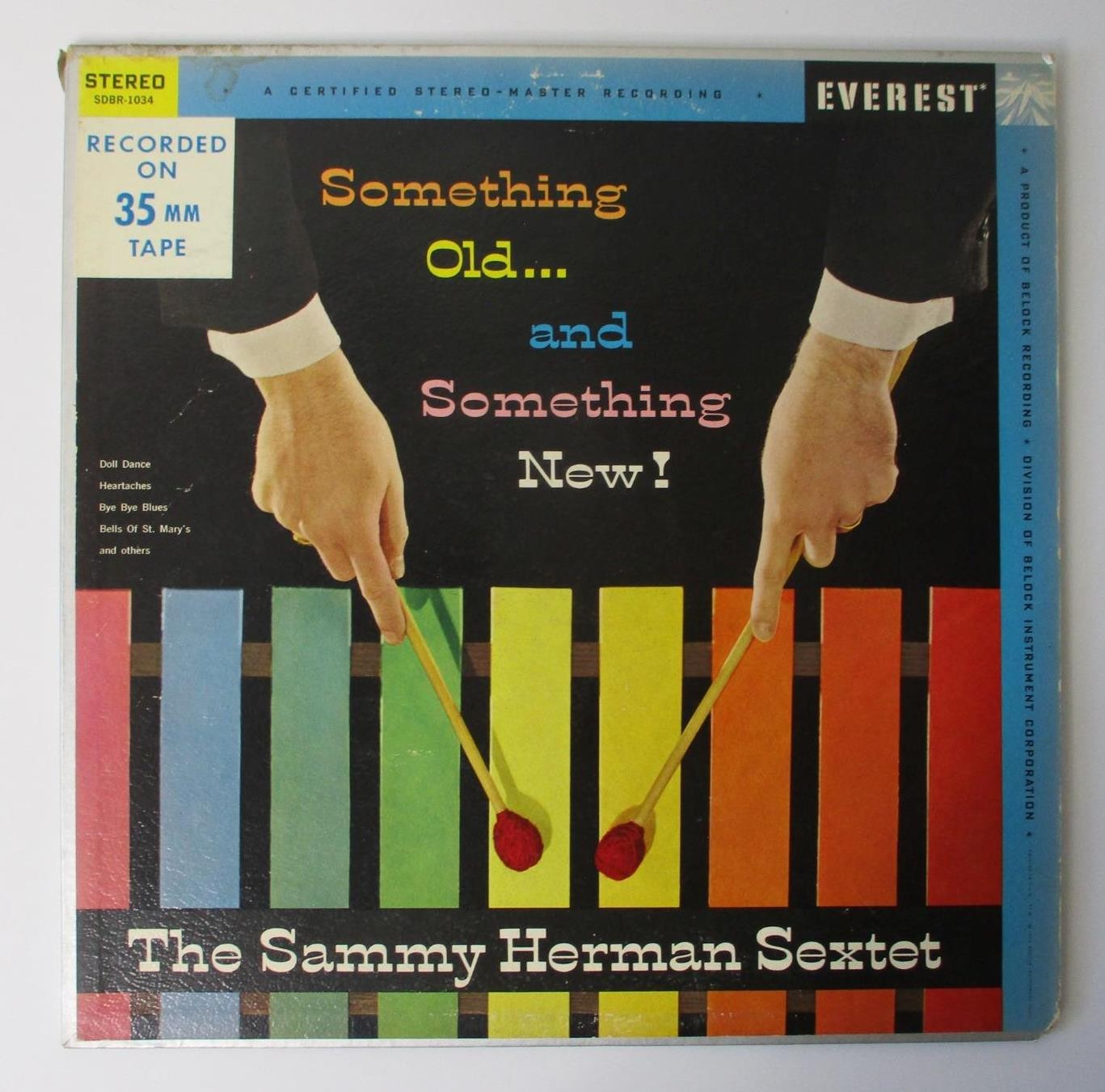 SOMETHING OLD AND SOMETHING NEW - Herman (1959 Vinyl Stereo LP Record) SDBR 1034