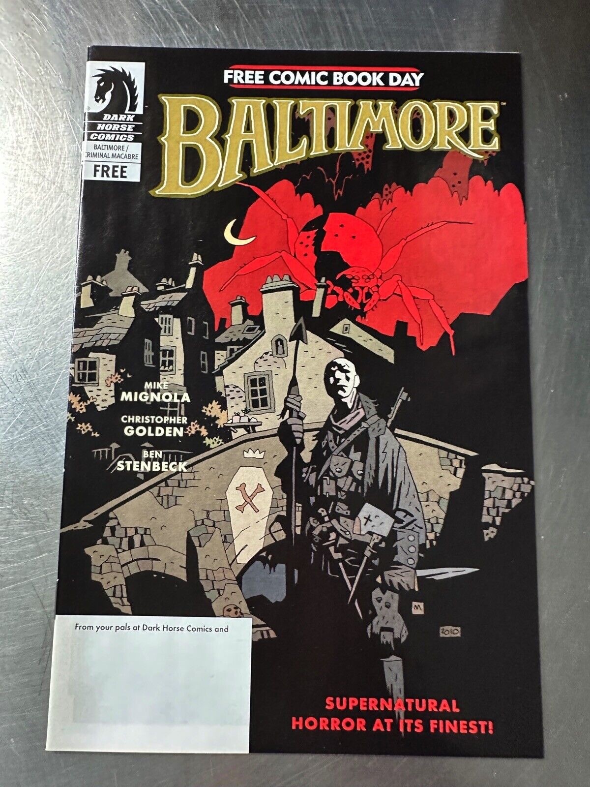 Baltomore Supernatural Horror 2011 Used Condition Dark Horse Comic Book