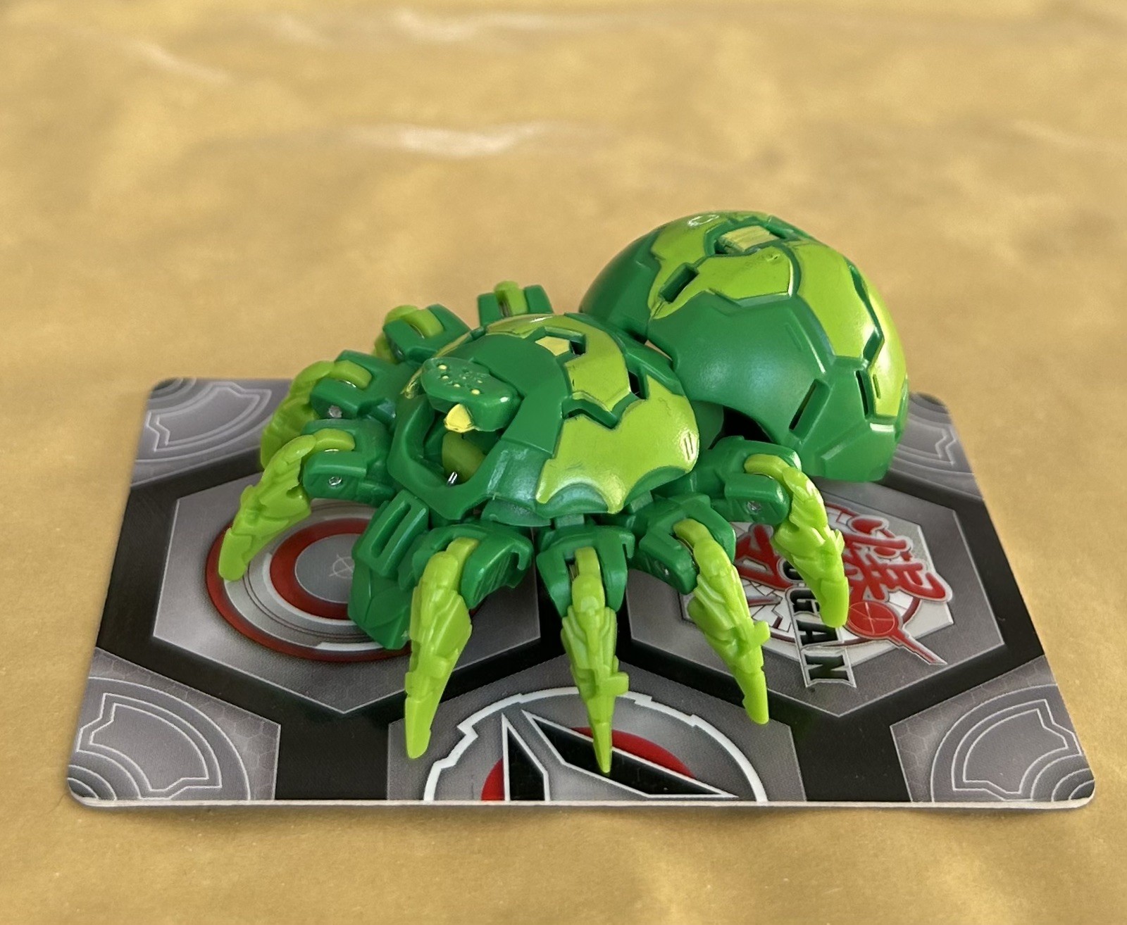 BAKUGAN GREEN VENTUS WEBAM ULTRA! B400! BATTLE PLANET! UK! VERY RARE!
