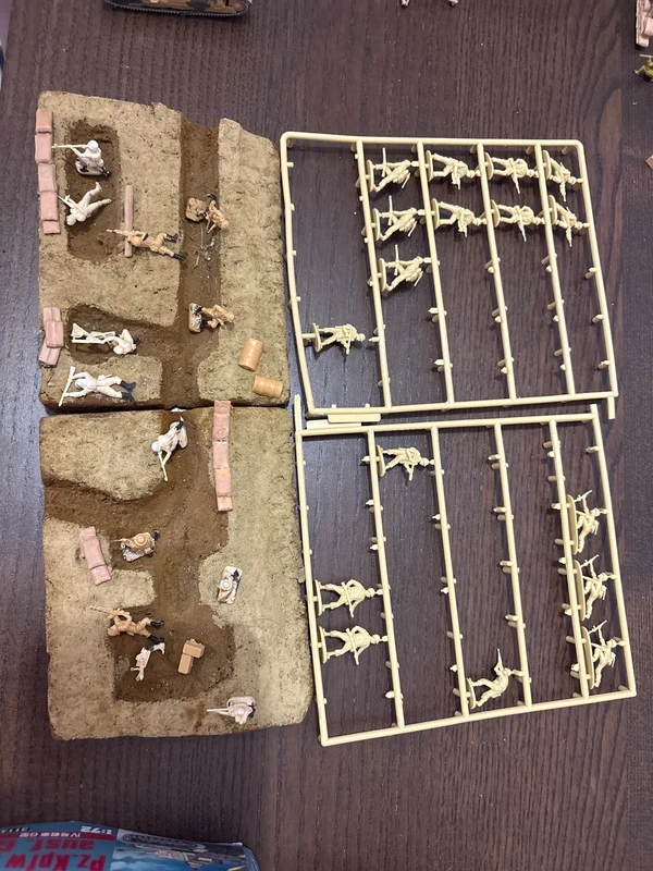 Maqueta soldados ingleses