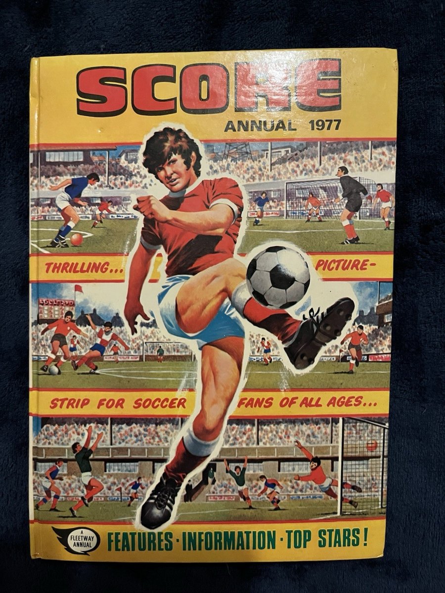 Score Annual 1977 Unclipped Great Condition Fleetway