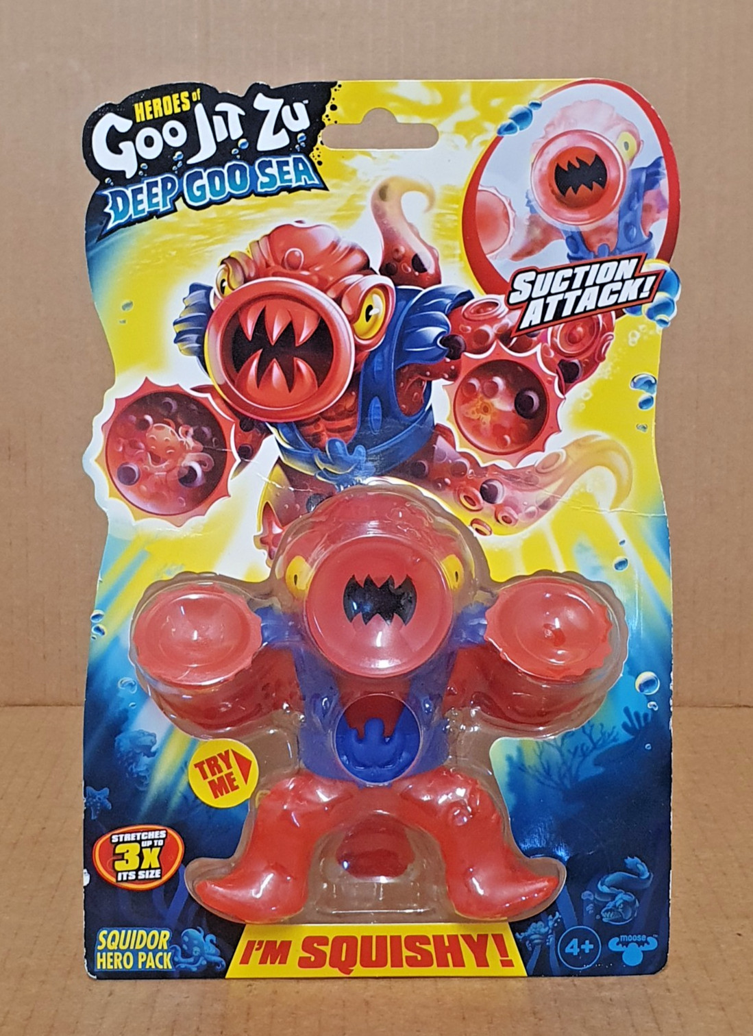 SQUIDOR - Heroes of Goo Jit Zu - Deep Goo Sea *Nuovo e Sigillato*