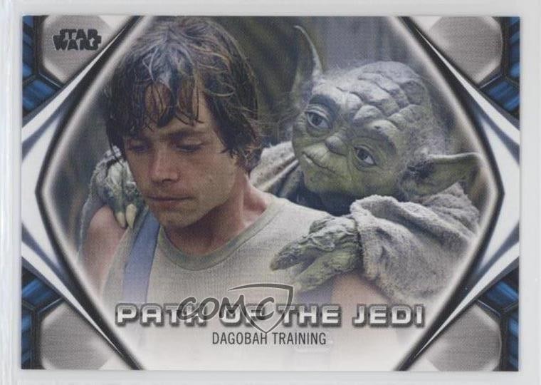 2019 Topps Star Wars Skywalker Saga Sentiero dello Jedi Dagobah Addestramento #PJ-5 i2k