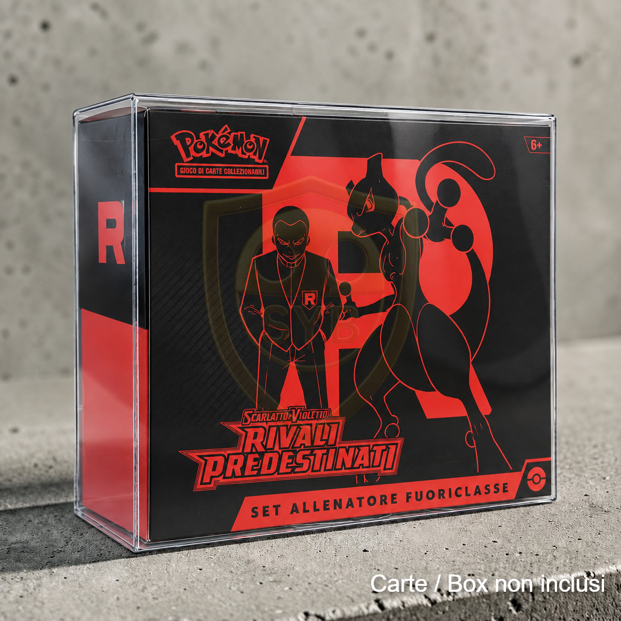 Custodia set allenatore pokemon Rivali Predestinati Elite treiner box SemiRigida