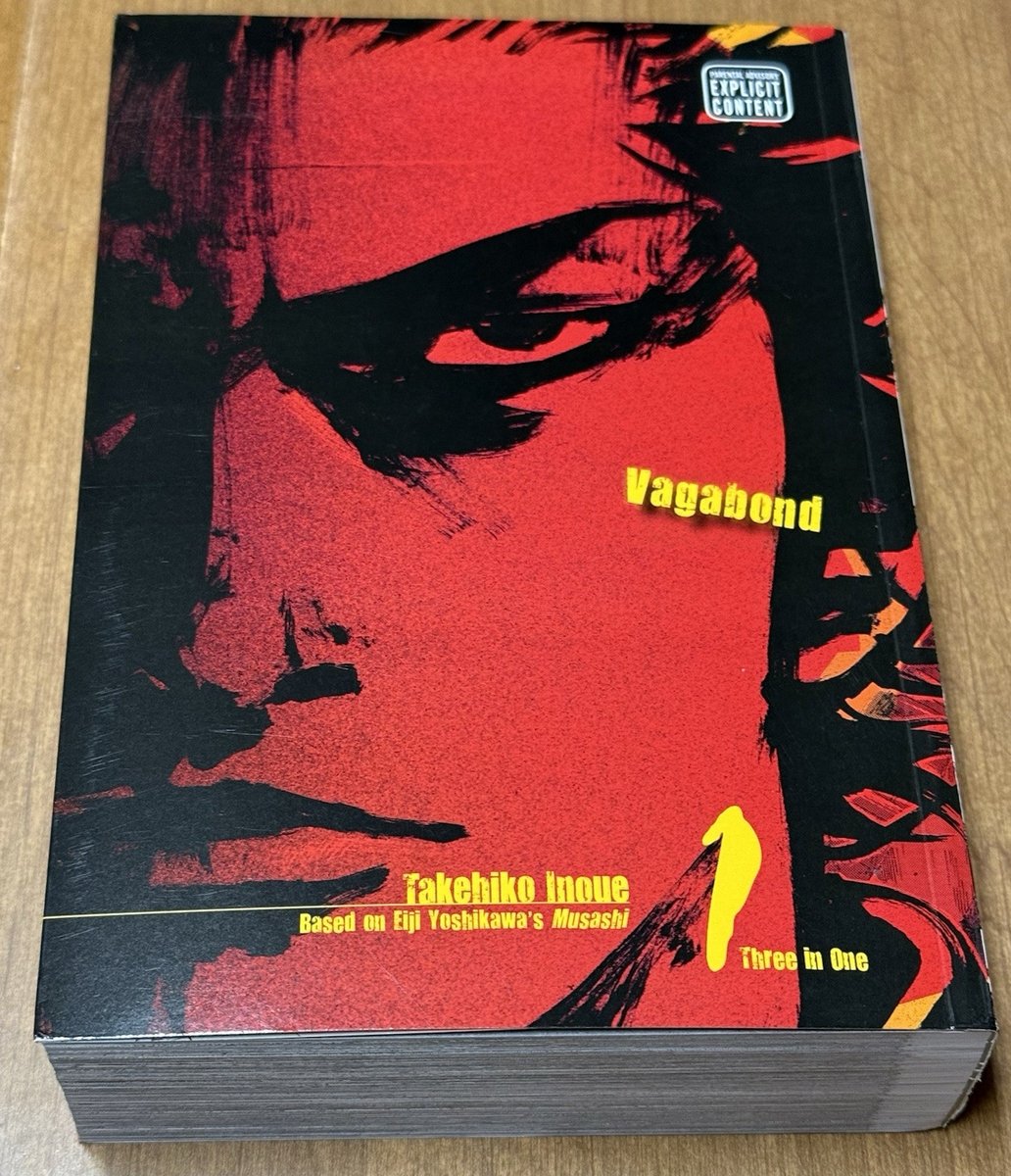 Vagabond VIZBIG/VIZ Signature Edition Vol. 1 - Copertina morbida inglese Takehiko Inoue