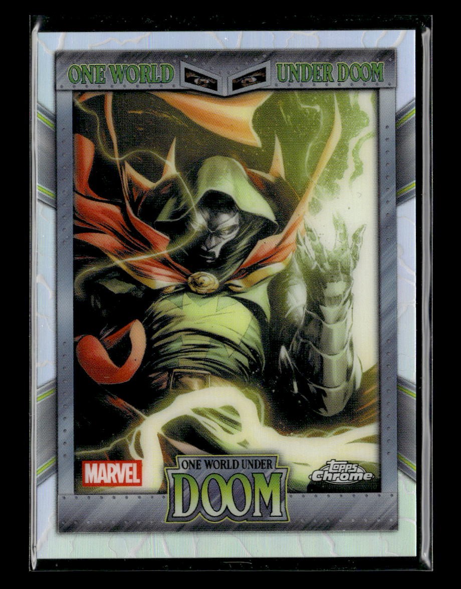 2026 Topps Chrome Marvel Comics One World Under Doom #10 #OW-10