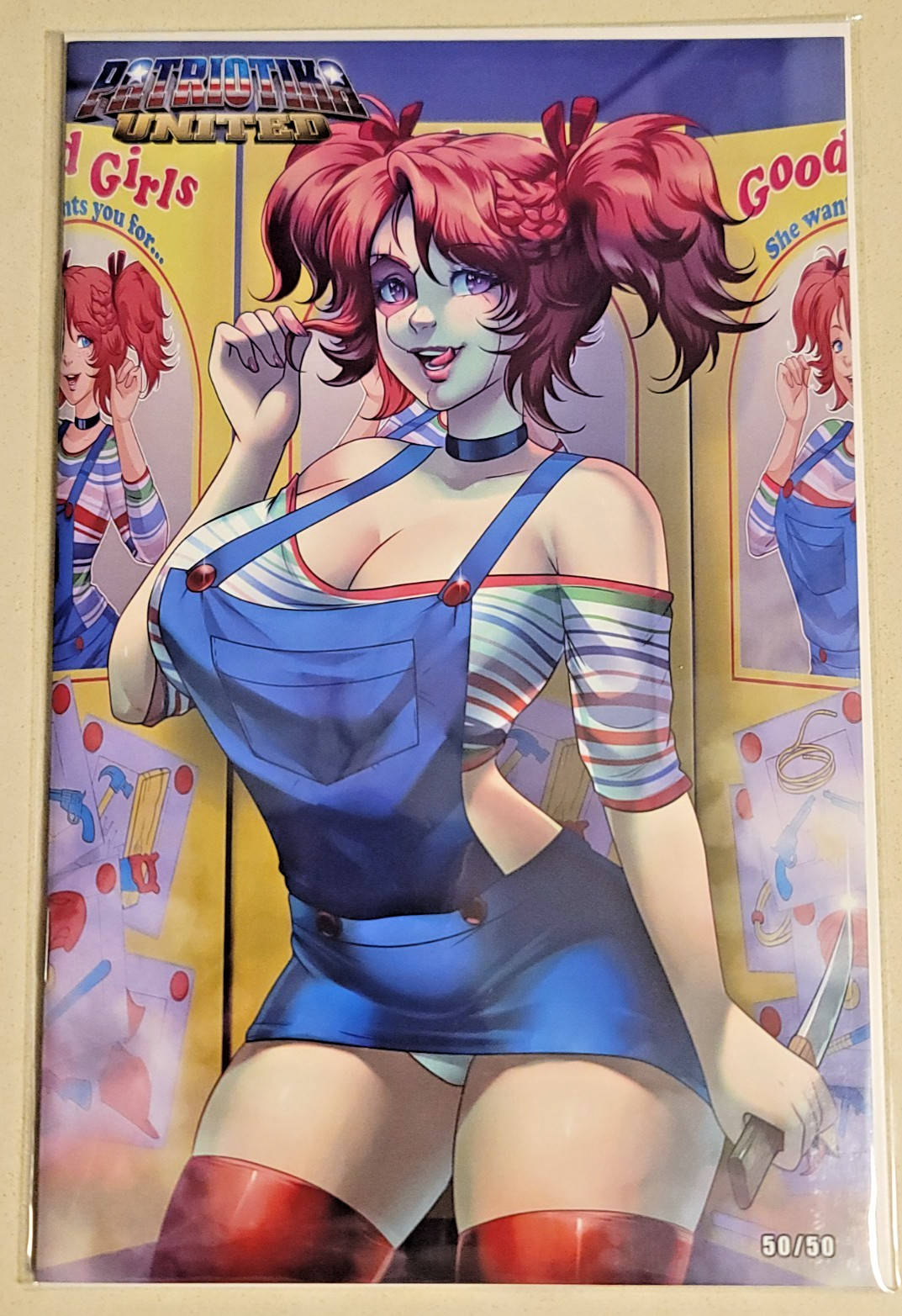 THE OMEGA Patriotika United 2 Lena Dai Chucky GIOCO PER BAMBINI 50 DI 50 LENADAI 50/50