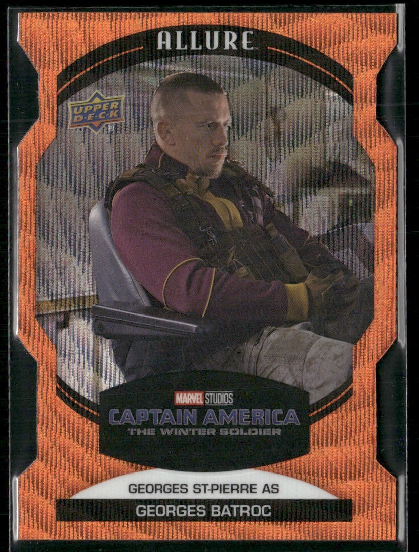 2022 UD Marvel Allure Orange Slice Die Cut #27 - Georges St-Pierre come Batroc