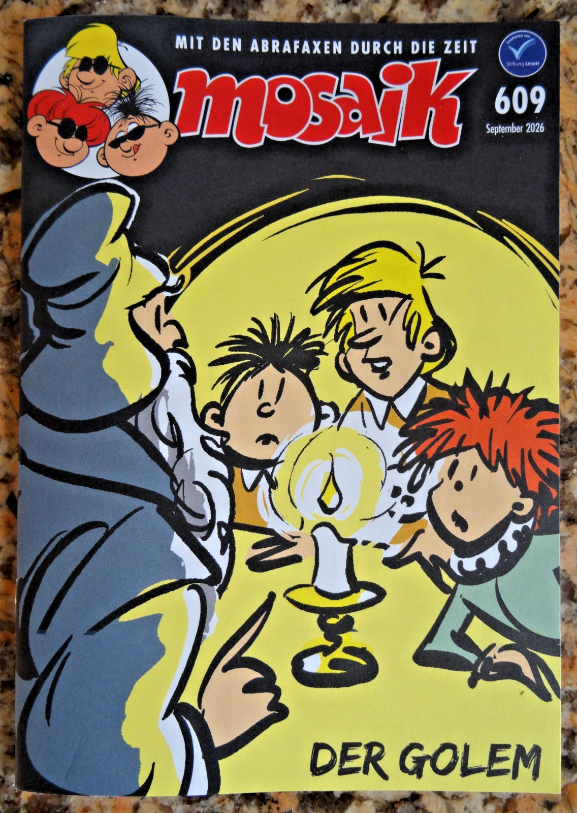 Mosaico n. 609 - libretto speciale bianco e nero - Variant - 9/2026 - TdoT 2026 - Nuovo!