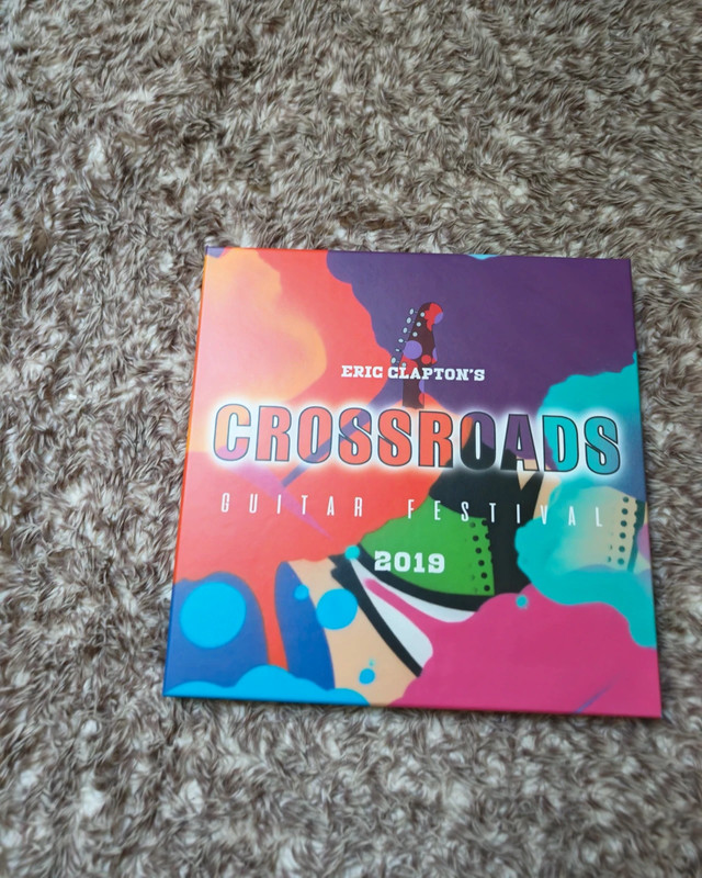 Coffret vinyle eric clapton's crossroads guitar festival 2019