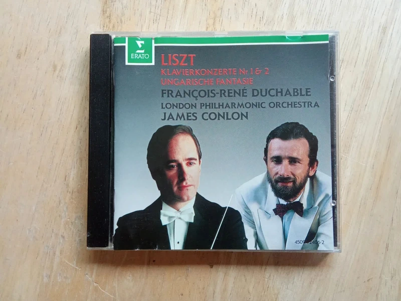 Liszt, Klavierkonzerte Nr 1 & 2 / Ungarische Fantasie, Fantaisie hongroise, François-René Duchable