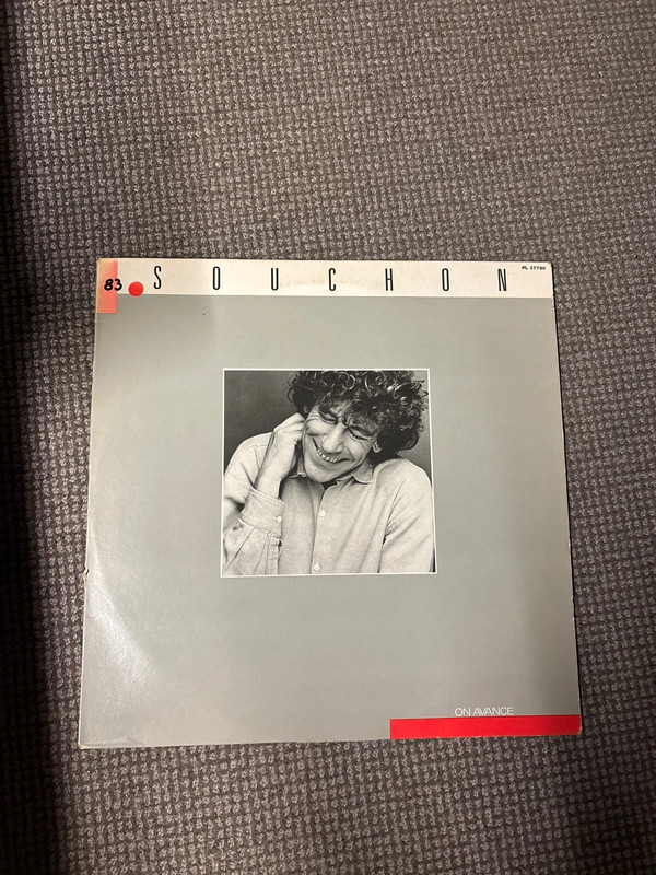 Disque 33T Alain Souchon - on avance