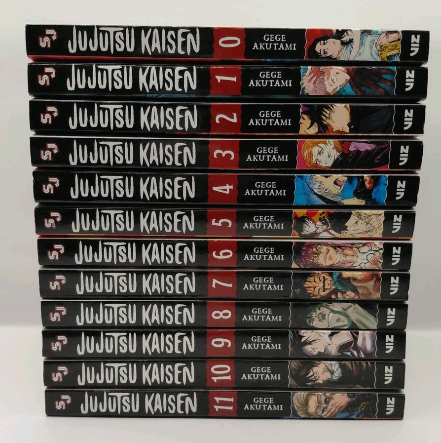 Jujutsu Kaisen English Manga Volumes 0-11