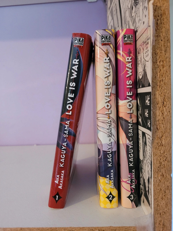 Manga love is war 1-3 🇫🇷