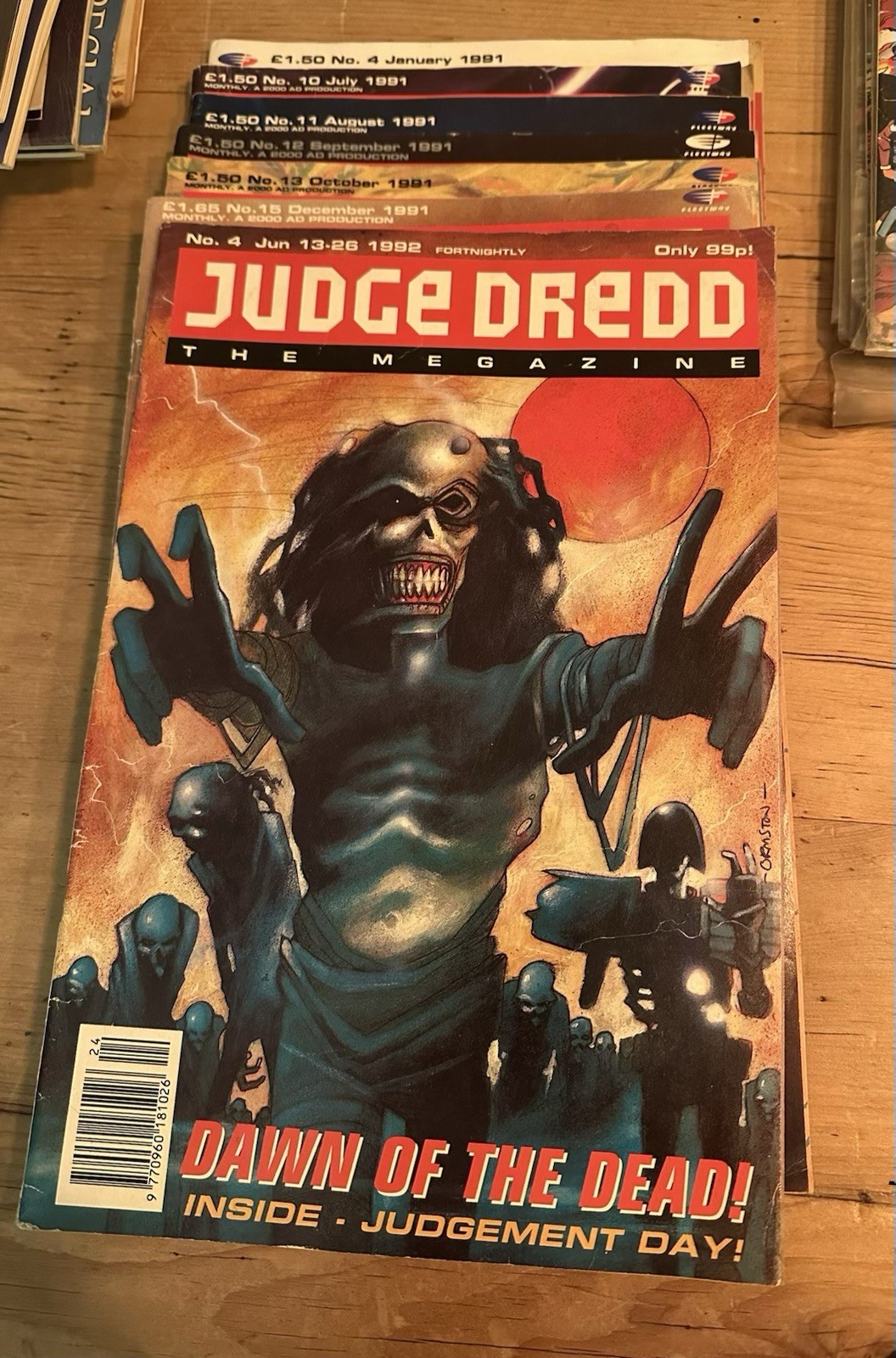 Judge Dredd The Magazine Fortnightly Collection 1991 - 1992