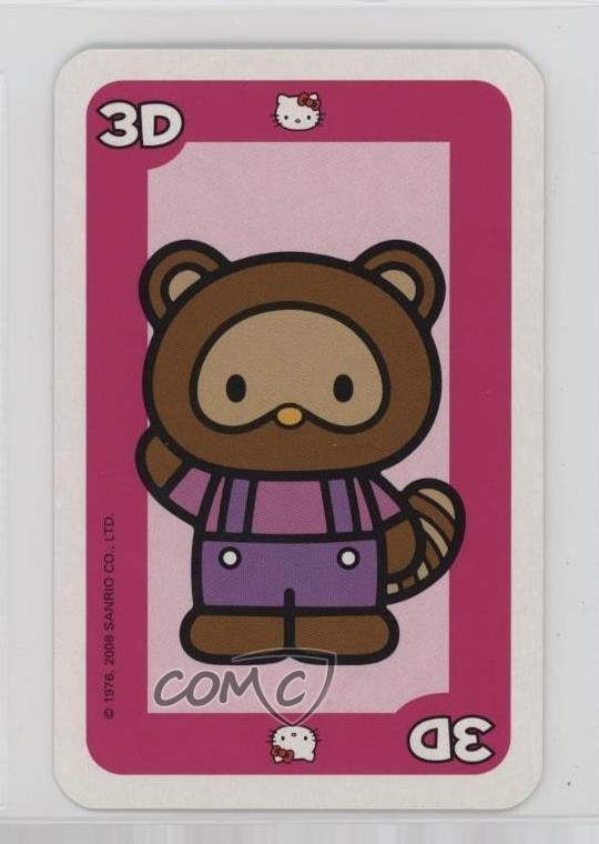 2008 Kirjalito Hello Kitty gioco di carte Hello Kitty #32 02ro