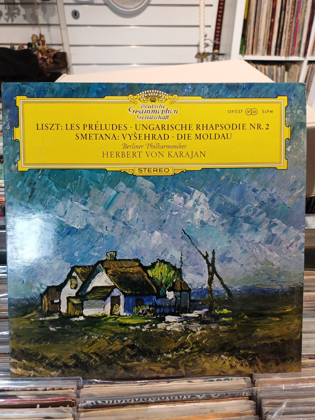 Deutsche Grammophon Liszt/Smetana Les Préludes/Die Moldau LP 12" 33 Stereo