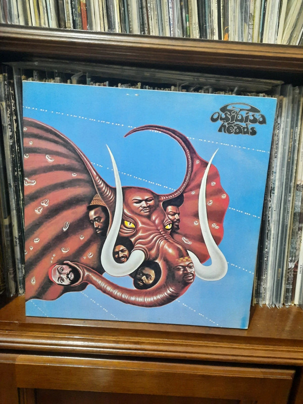 VG/EX- Osibisa Heads, 1972 Italia Klarwein