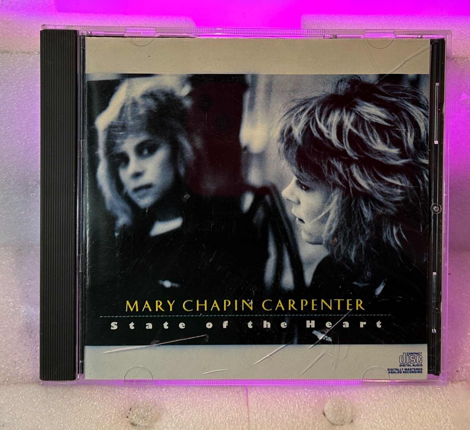 State of the Heart by Mary-Chapin Carpenter (CD, 1989, CBS) W/ Case, Tested