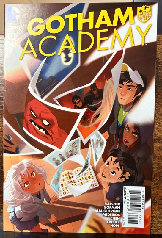 Gotham Academy #15 regular cover (DC Comics)