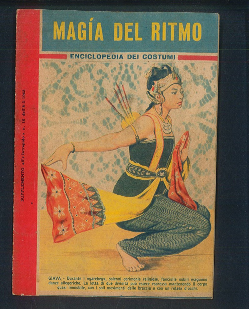 Magia del Ritmo - Intrepido Enciclopedia dei Costumi Ottimissimo 1962 ▓
