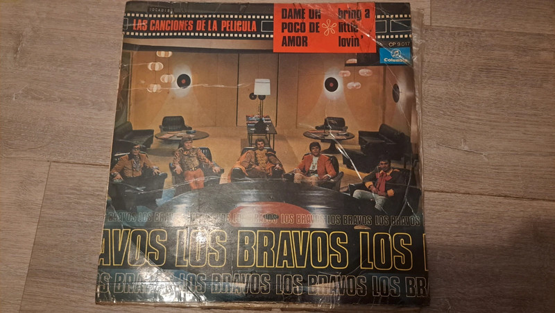 Vinilo LP Los Bravos - Dame un poco de amor (1968) BSO Original Vinilo Impecable