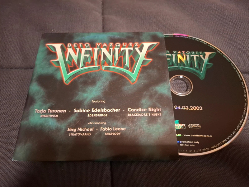 Beto vazquez infinity "s/t" (promo)