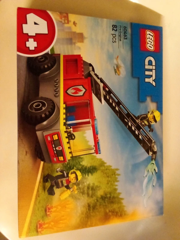 Lego camion pompier neuf