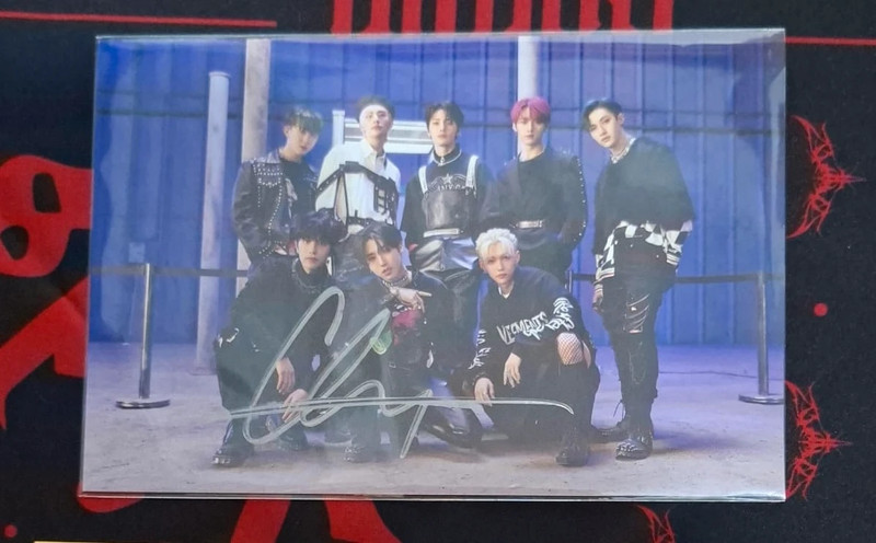 Stray Kids Bangchan Oddinary Signed Postcard