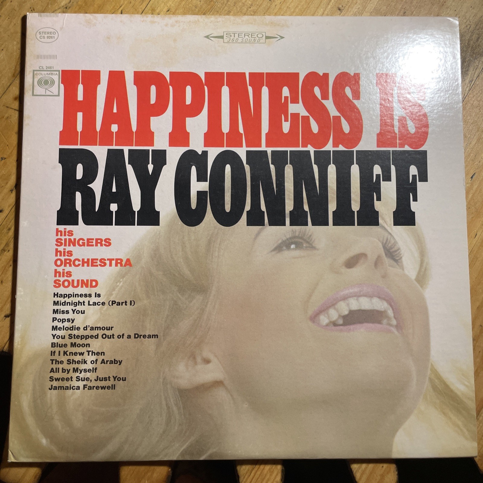 Ray Conniff, Happiness Is, (LP, Album, Mono), VG 4141834395