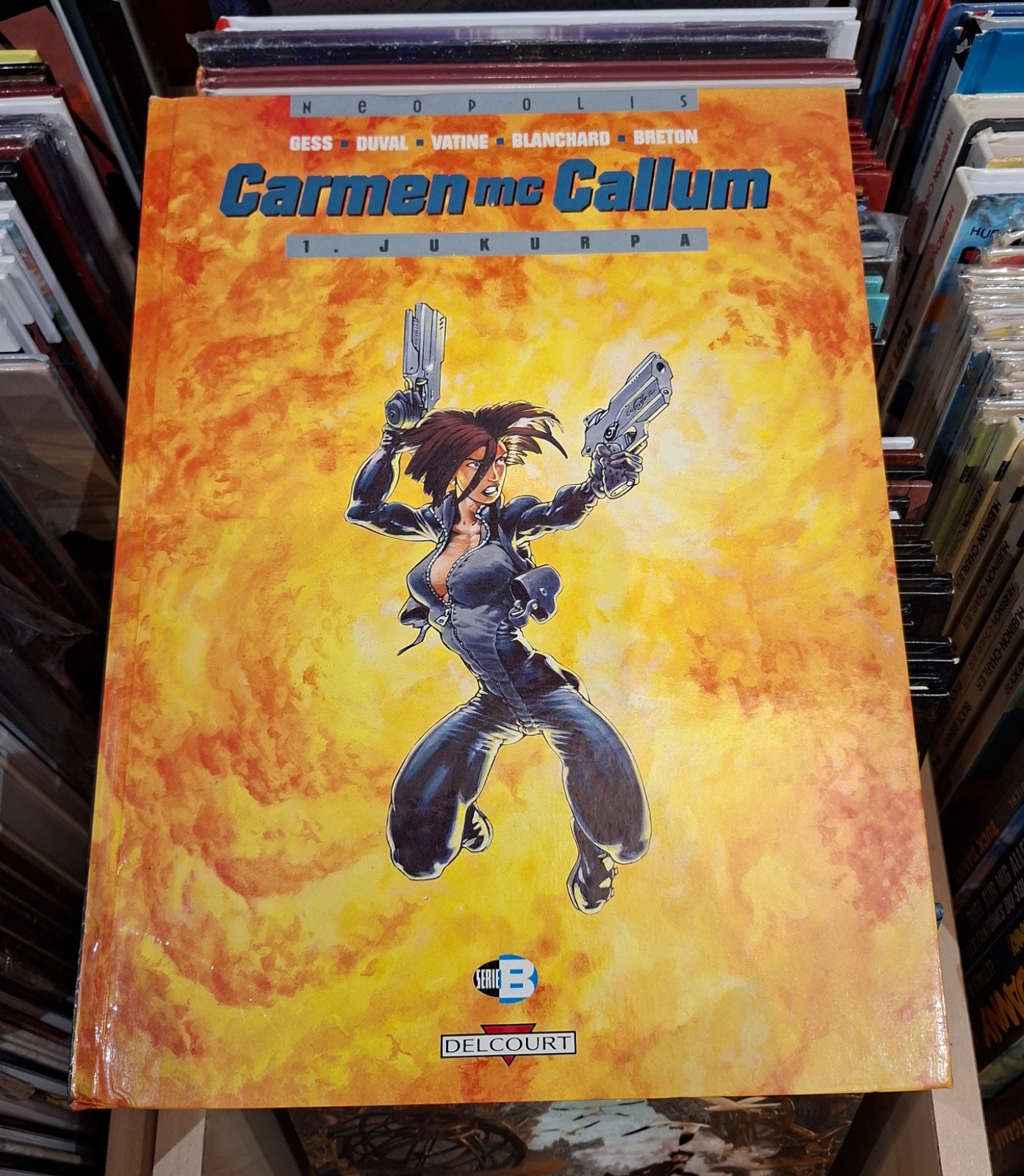 Carmen mc Callum Tome 1  Jukurpa _ Delcourt première édition 1995 + Ex Libris