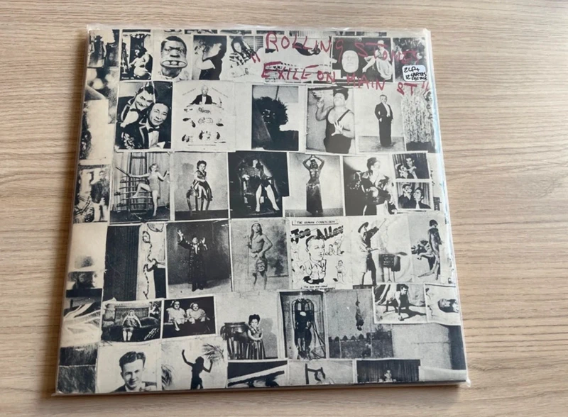 Vinyl Rolling Stones Exile on Main Street complet