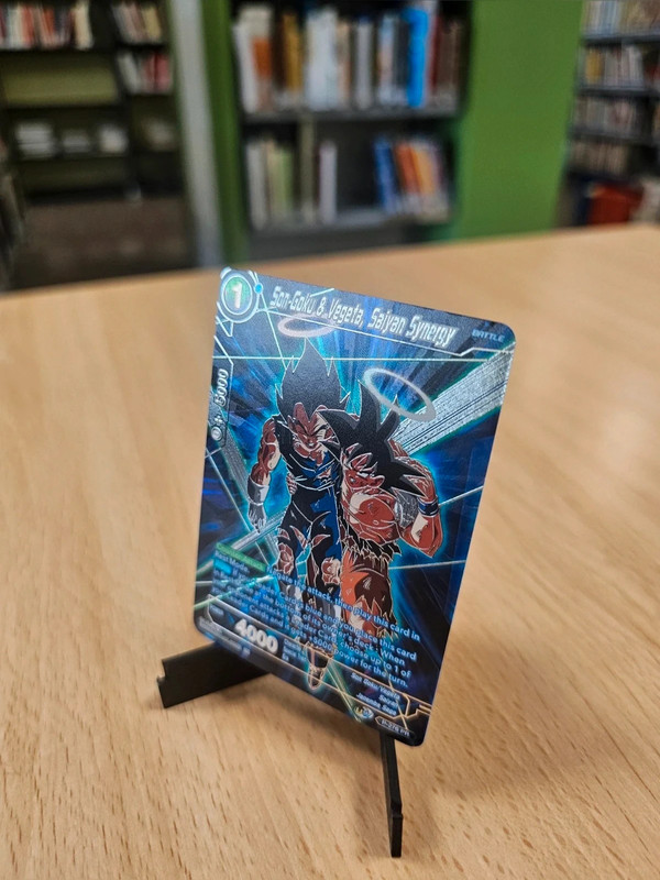 Carta dragon ball - son Goku & Vegeta, saiyan Synergy (P-276 pR) - Selección De coleccionistas Vol 2