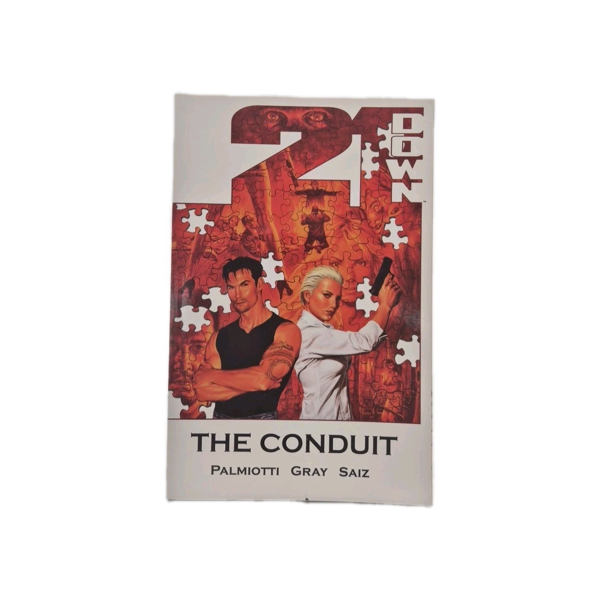 21 DOWN THE CONDUIT  VOLUME 1 Collects 21 Down #1-7 By Jimmy Palmiotti and  Gray