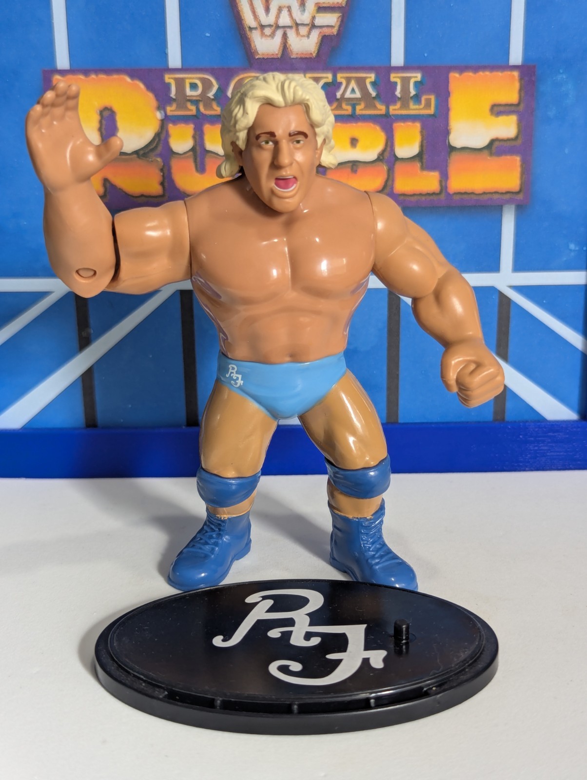 WWF Hasbro Ric Flair Retro - WWE Mattel LJN Titan Sports Vintage Wrestling 