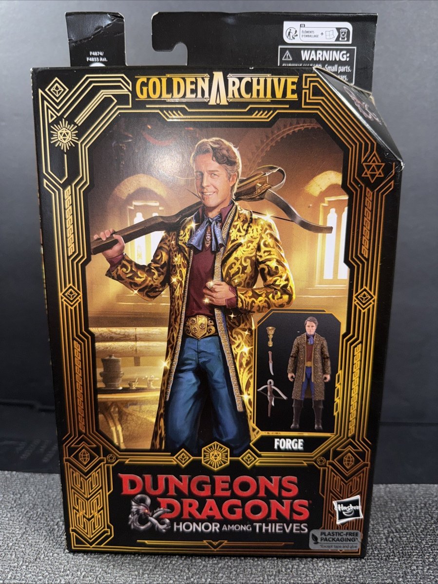 Dungeons & Dragons Honor Among Thieves Forge Figura 6", Hugh Grant Sigillato