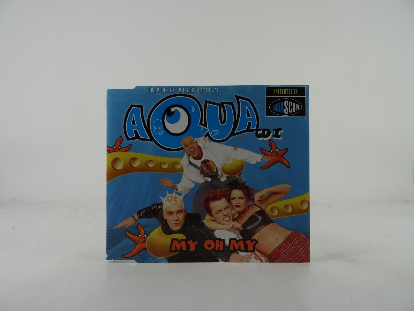 AQUA MY OH MY (CD 1) (A92) 3 Track CD Single including Picture Sleeve UNIVERSAL