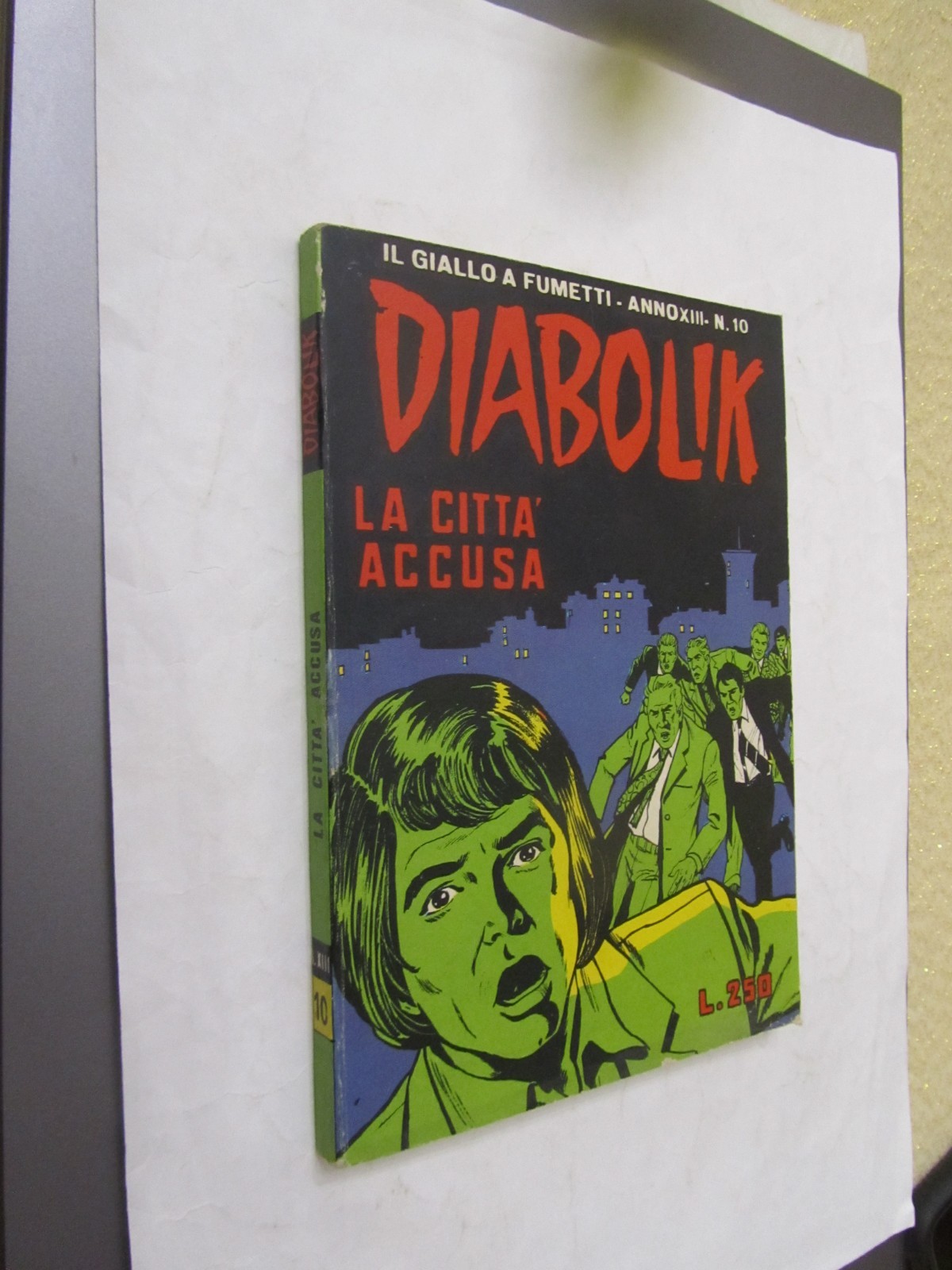 DIABOLIK ORIGINALE ANNO XIII N. 10 (ANNO 1974) - QS EDICOLA