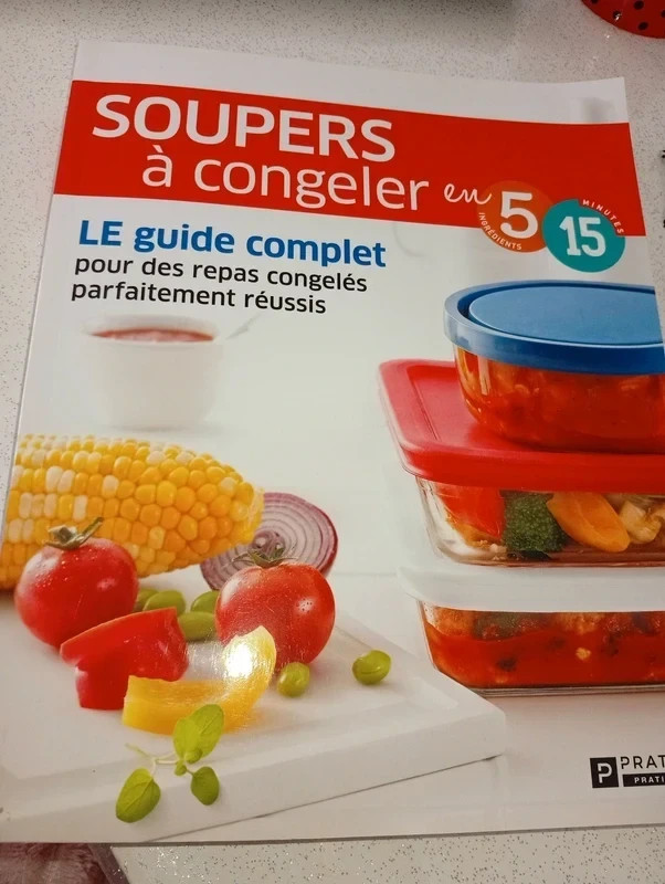 soupers à congeler en 5min