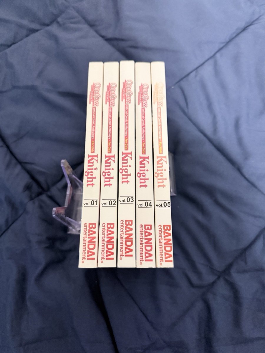 Code Geass Knight volume 1-5 manga fumetto antologia per ragazze completo