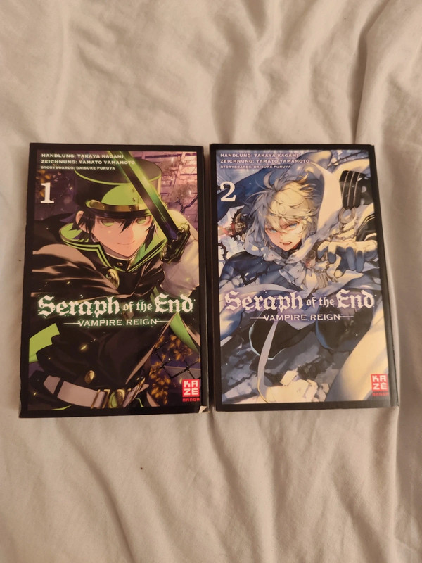Seraph of the End band 1&2 mit poster