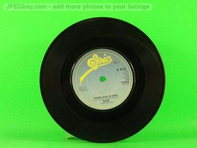 SADE YOUR LOVE IS KING (1) (137) 7" EPIC