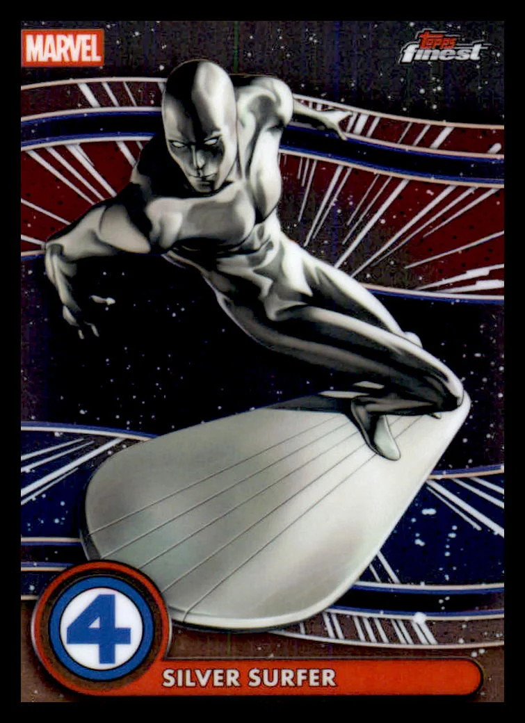 2026 Topps Finest Marvel Silver Surfer non comune #077